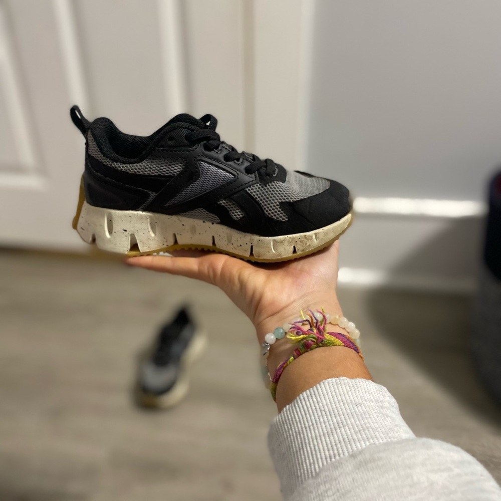 Reebok Charcoal and Light Gray Footwear